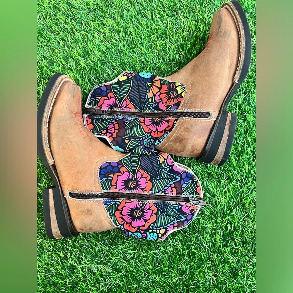 Cuernos Girls Western Boots Size 11 - Picture 2 of 10